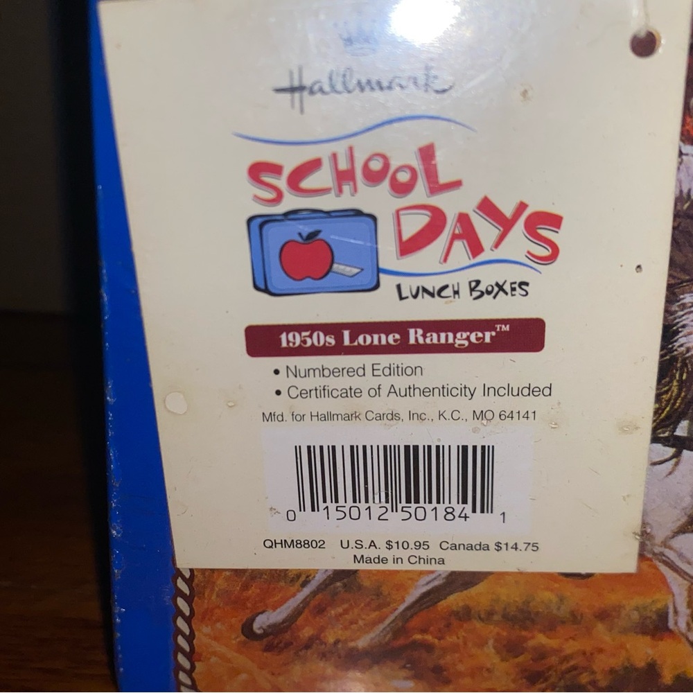 Lone Ranger🐎 Lunch Tin - Picture 2 of 3